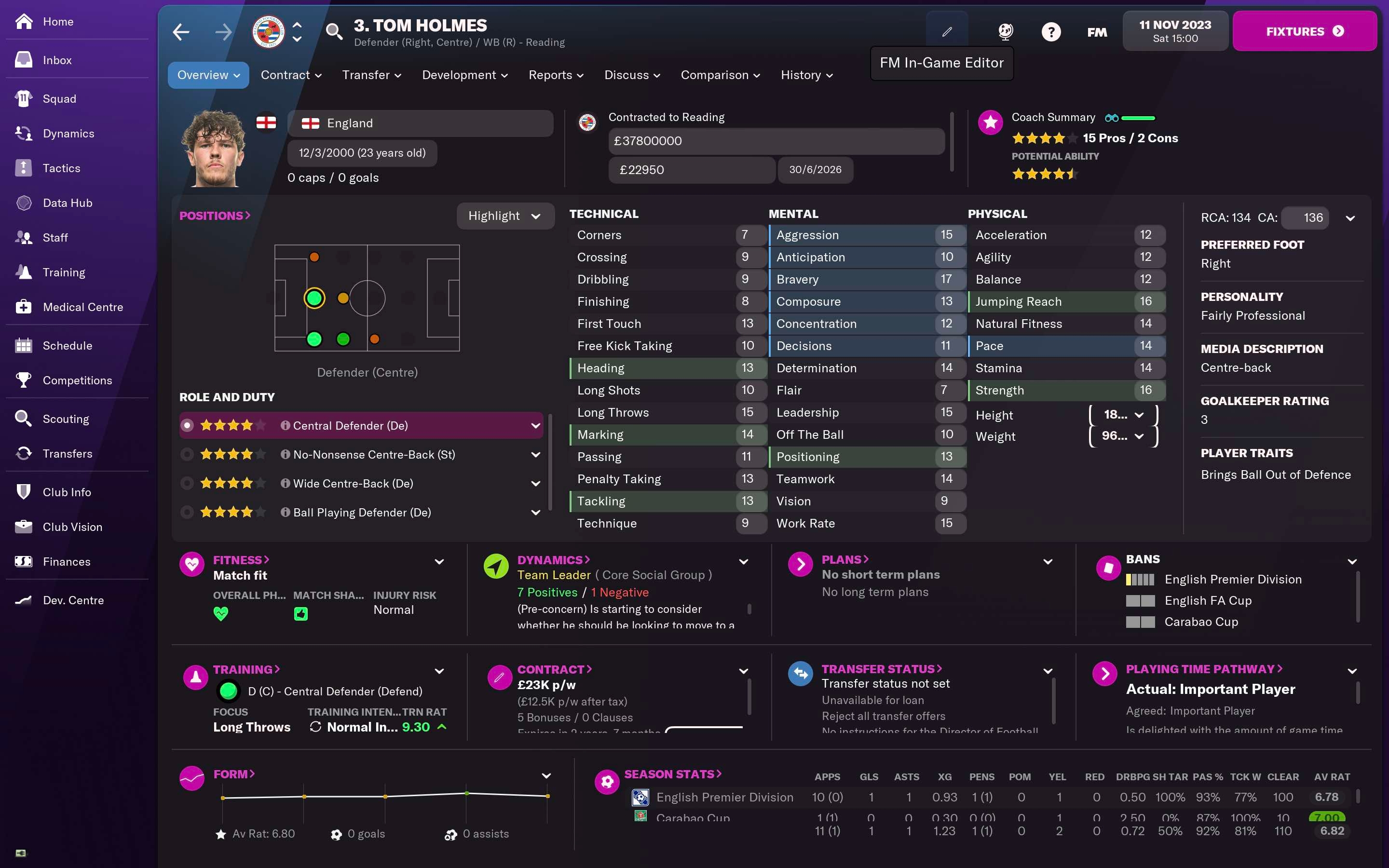 What is the Football Manager Pre-Game Editor and How do I use it