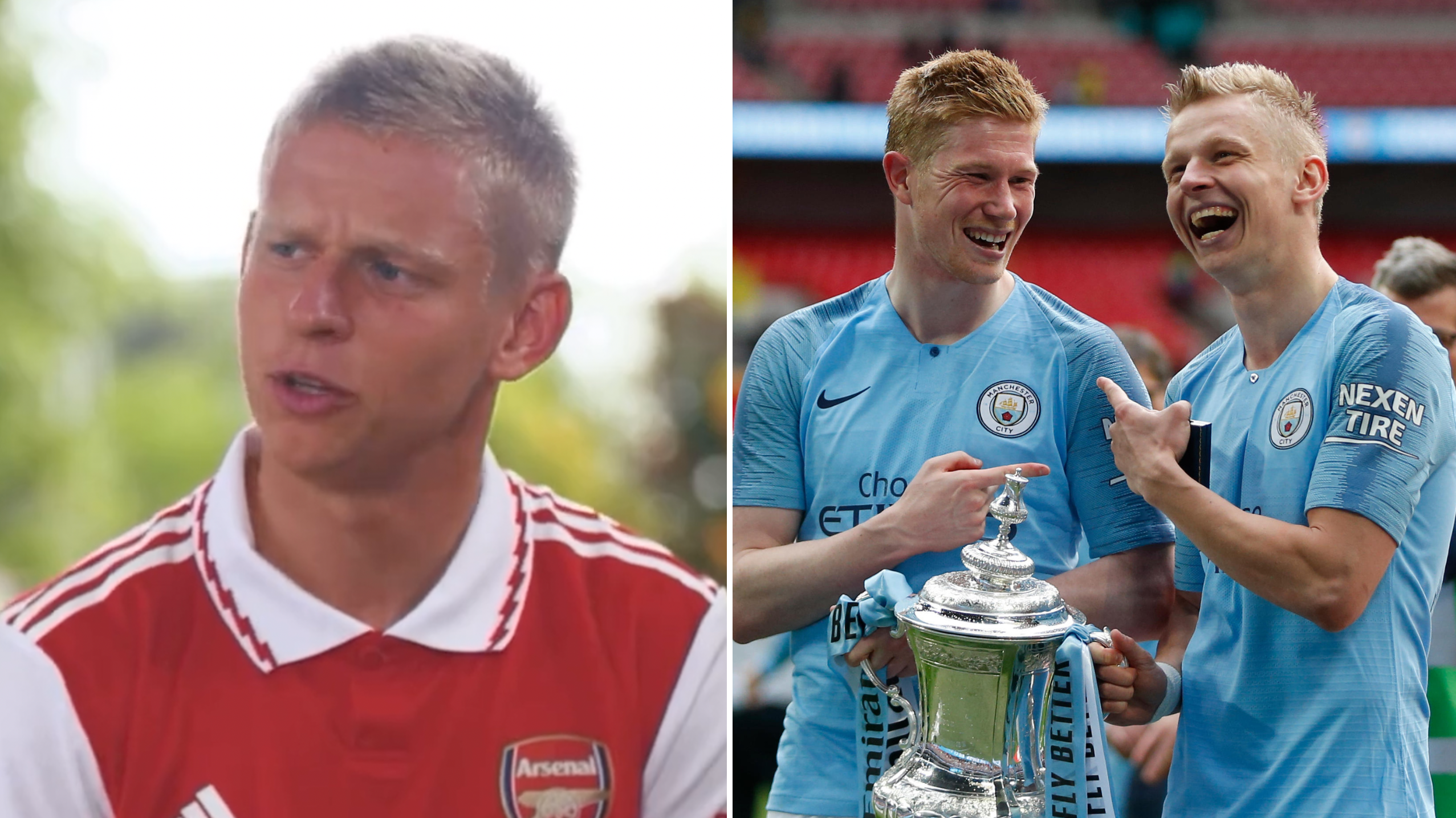 Oleksandr Zinchenko says joining Arsenal a 'boyhood dream come true'