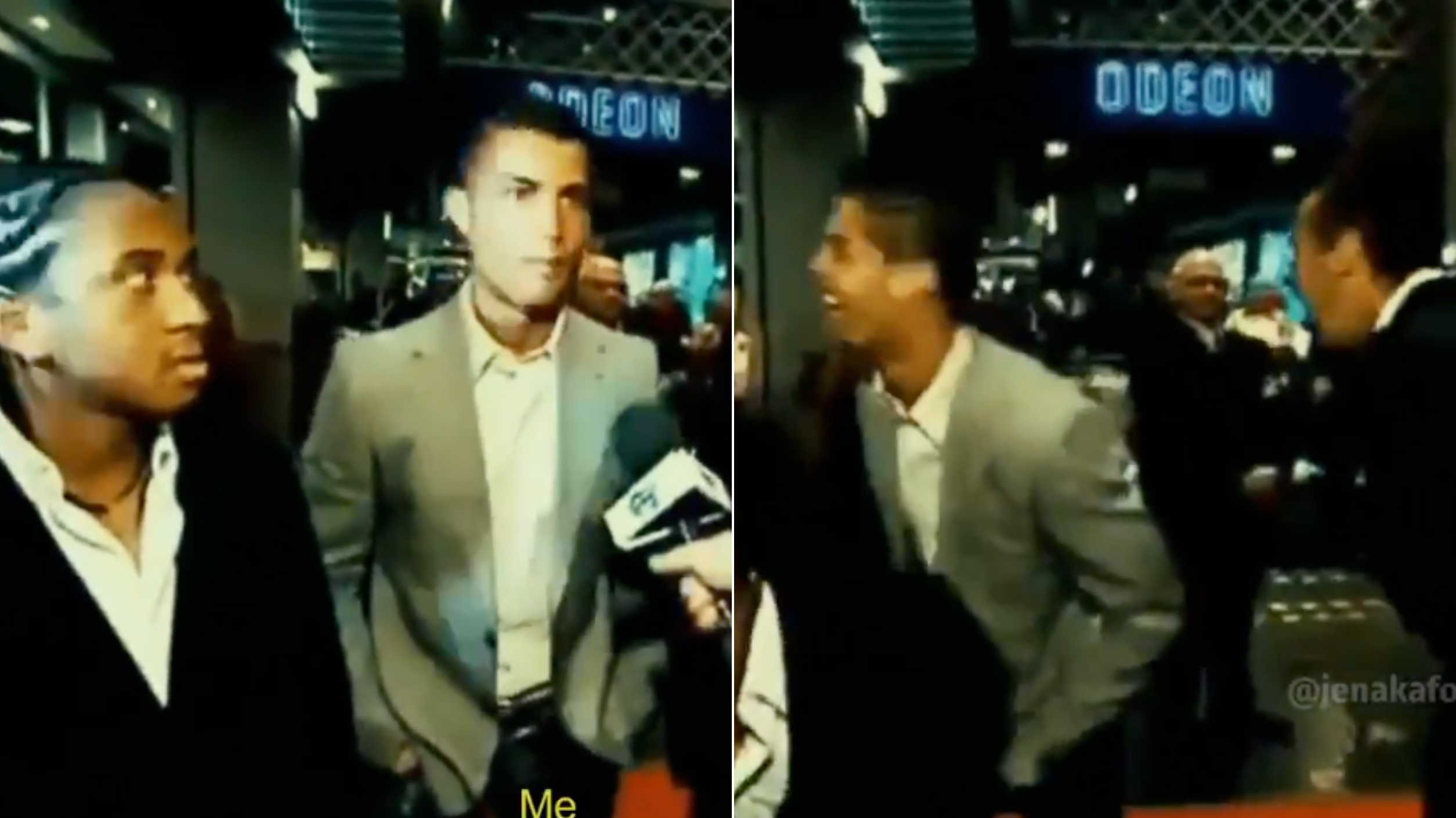 Cristiano Ronaldo hilariously interviews Anderson 