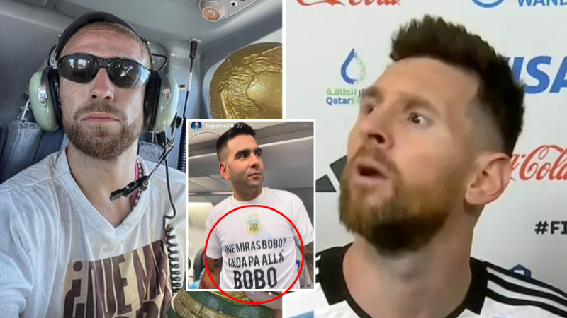 Argentina players and staff spotted wearing t-shirt with remarks Lionel Messi made at Wout Weghorst - Vimarsana News