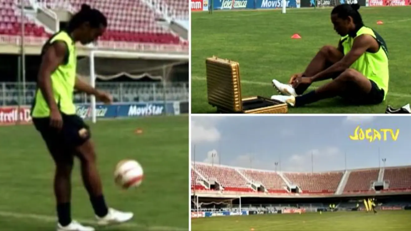Ronaldinho broke the internet with the first YouTube to million views online