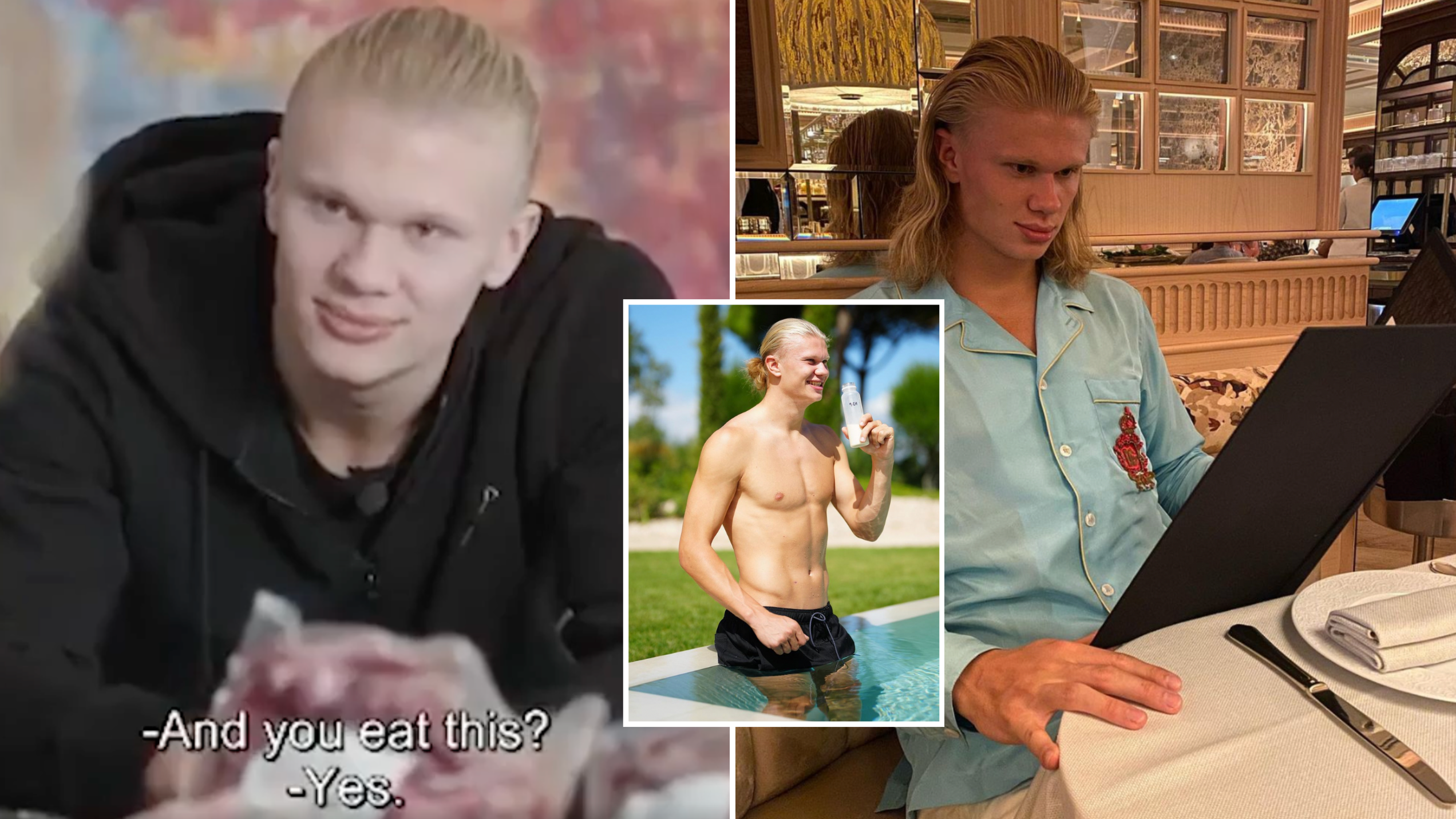 Erling Haaland has extreme diet full of food 'other people don't eat' to tát  become world's best striker