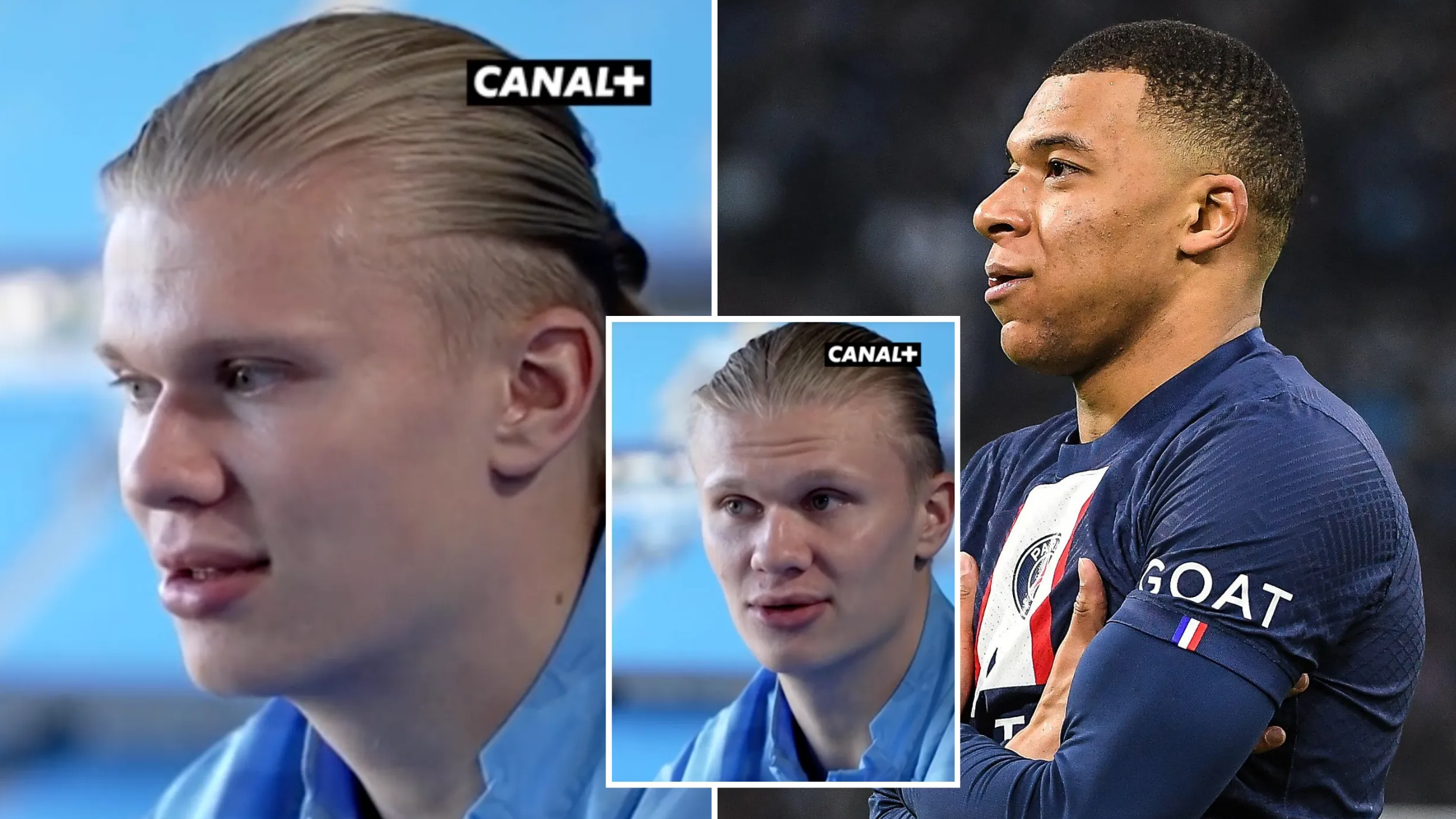 Man City striker Erling Haaland opens up on PSG star Kylian Mbappe in rare interview