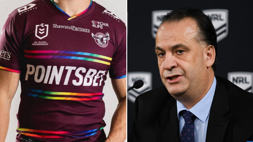 Manly Sea Eagles Players Spark Debate Over Refusal To Wear New Pride Jersey  – DNA