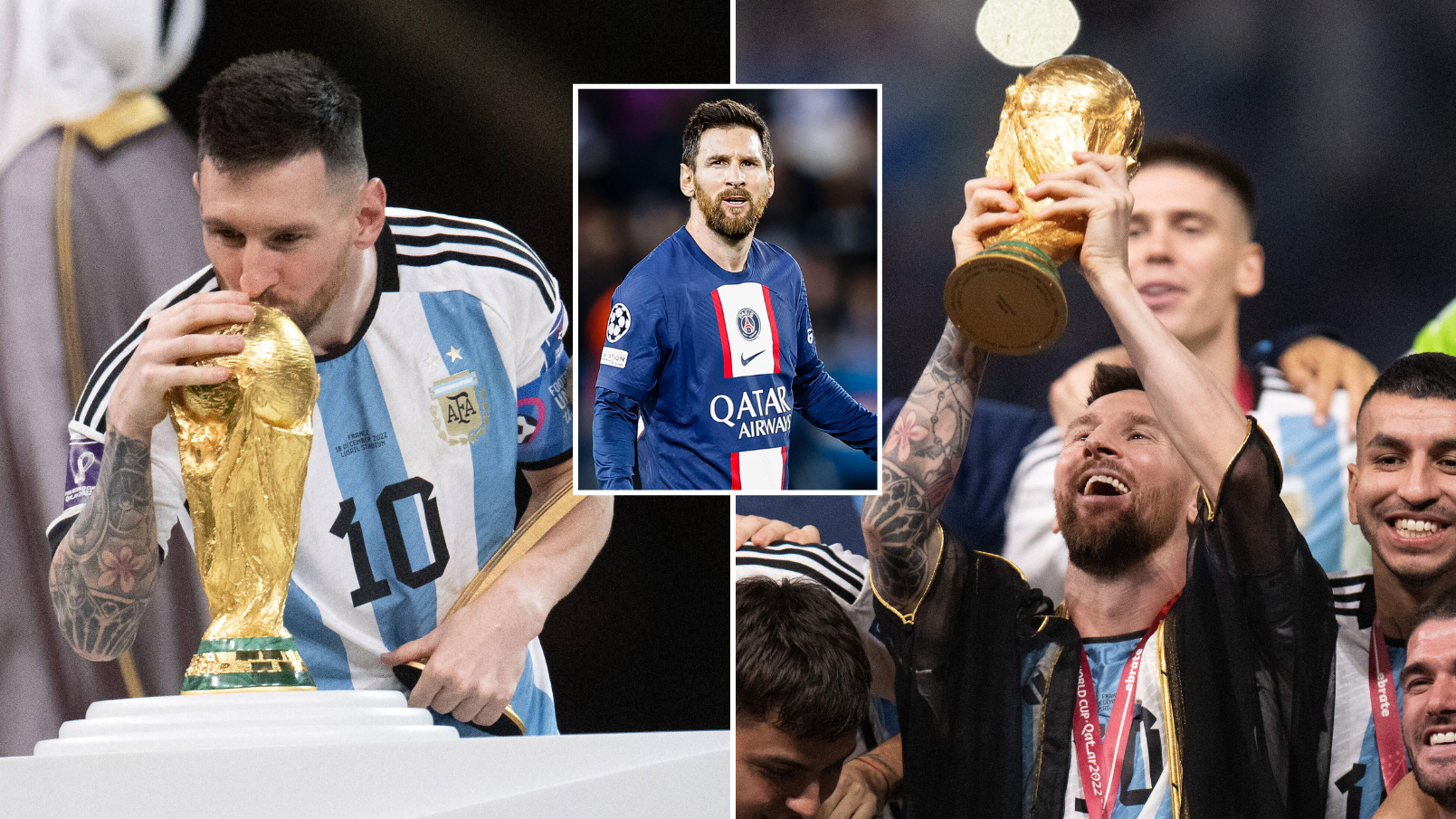 Lionel Messi returns to Paris Saint-Germain training after Argentina's  World Cup victory