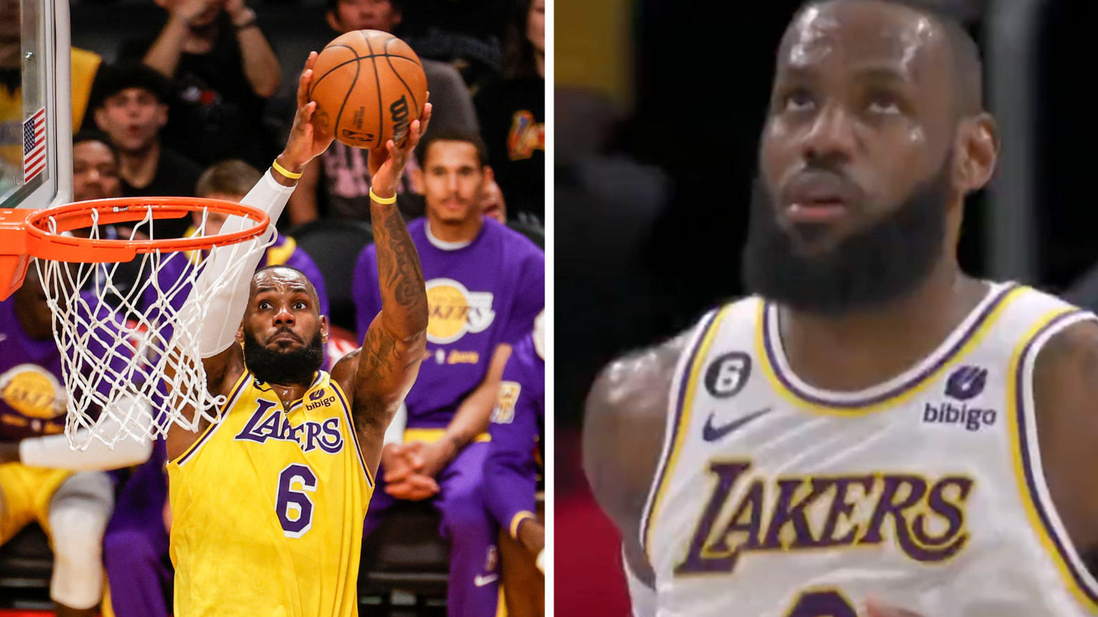 Lakers – Nets: Austin Reaves face to LeBron James became an NBA meme