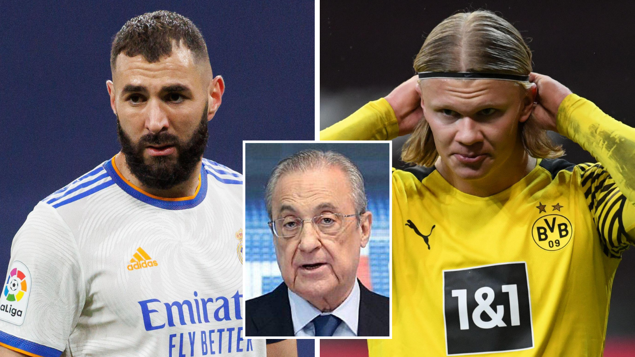 Real Madrid shortlist Kylian Mbappe, Erling Haaland as Karim Benzema's  successor