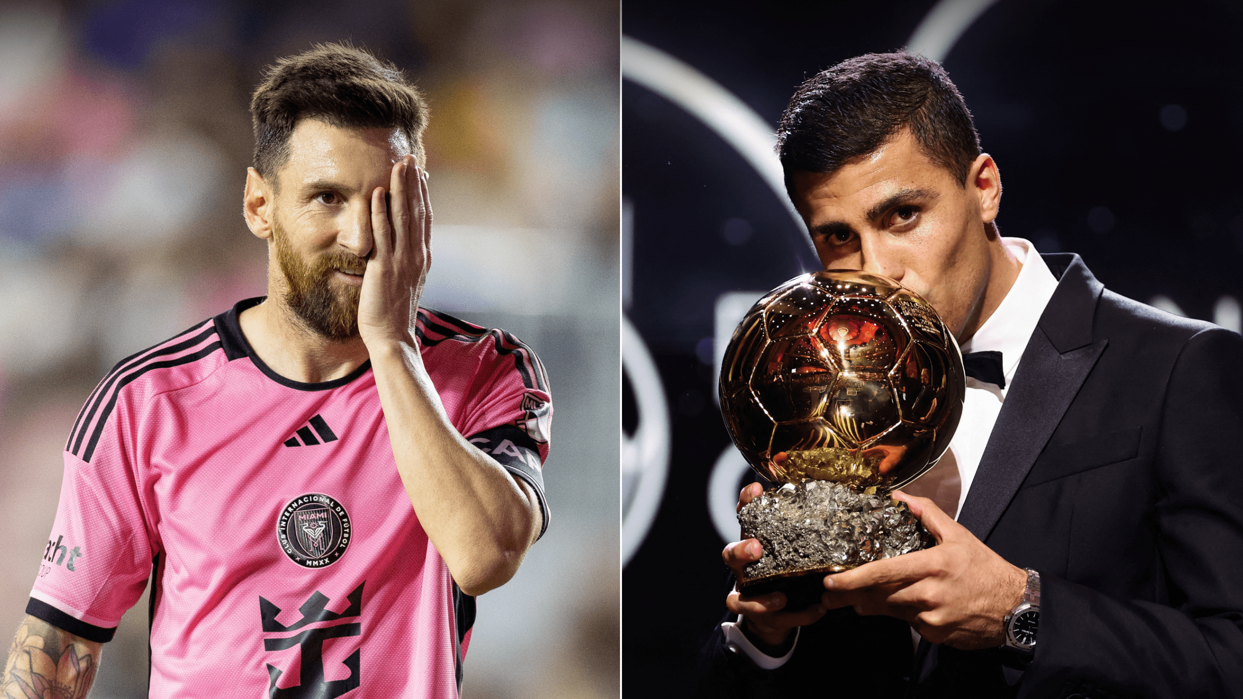 The text Lionel Messi sent to Rodri after his Ballon d'Or win over Vinicius  Jr revealed - Football News - SPORTbible