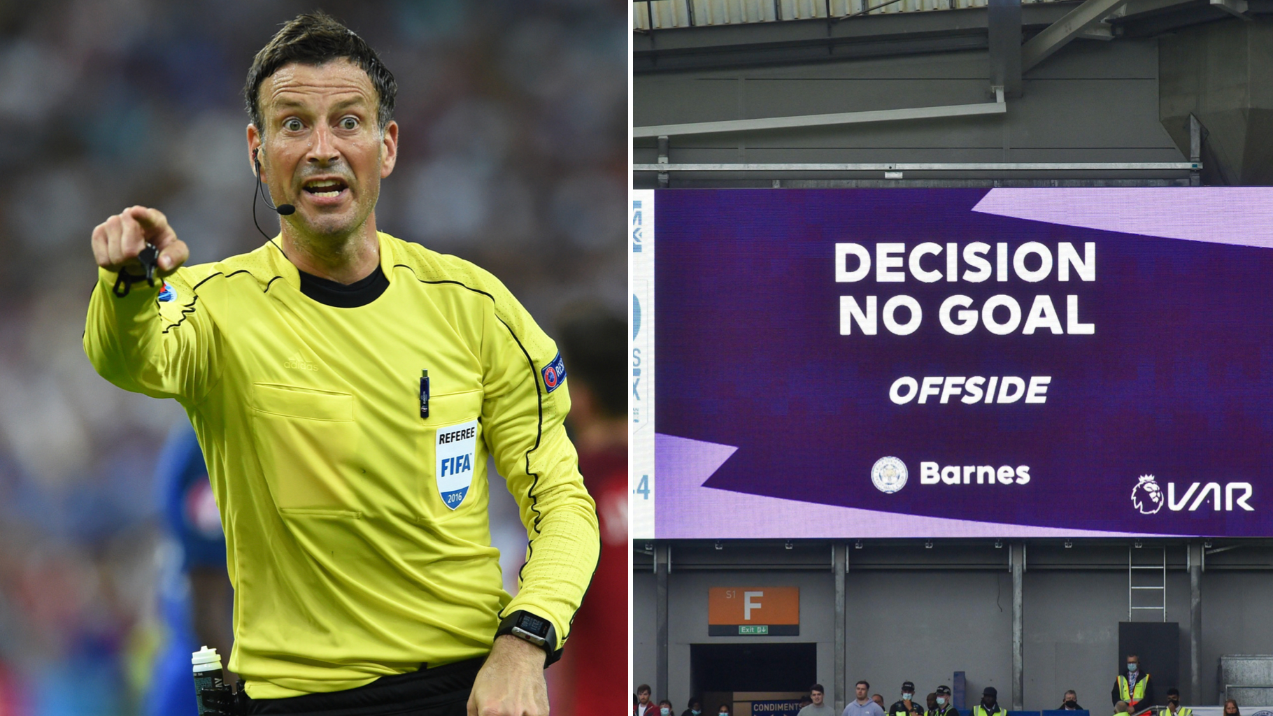 Video : Max fosh really hit legendary referee mark clattenburg with the uno  reverse card