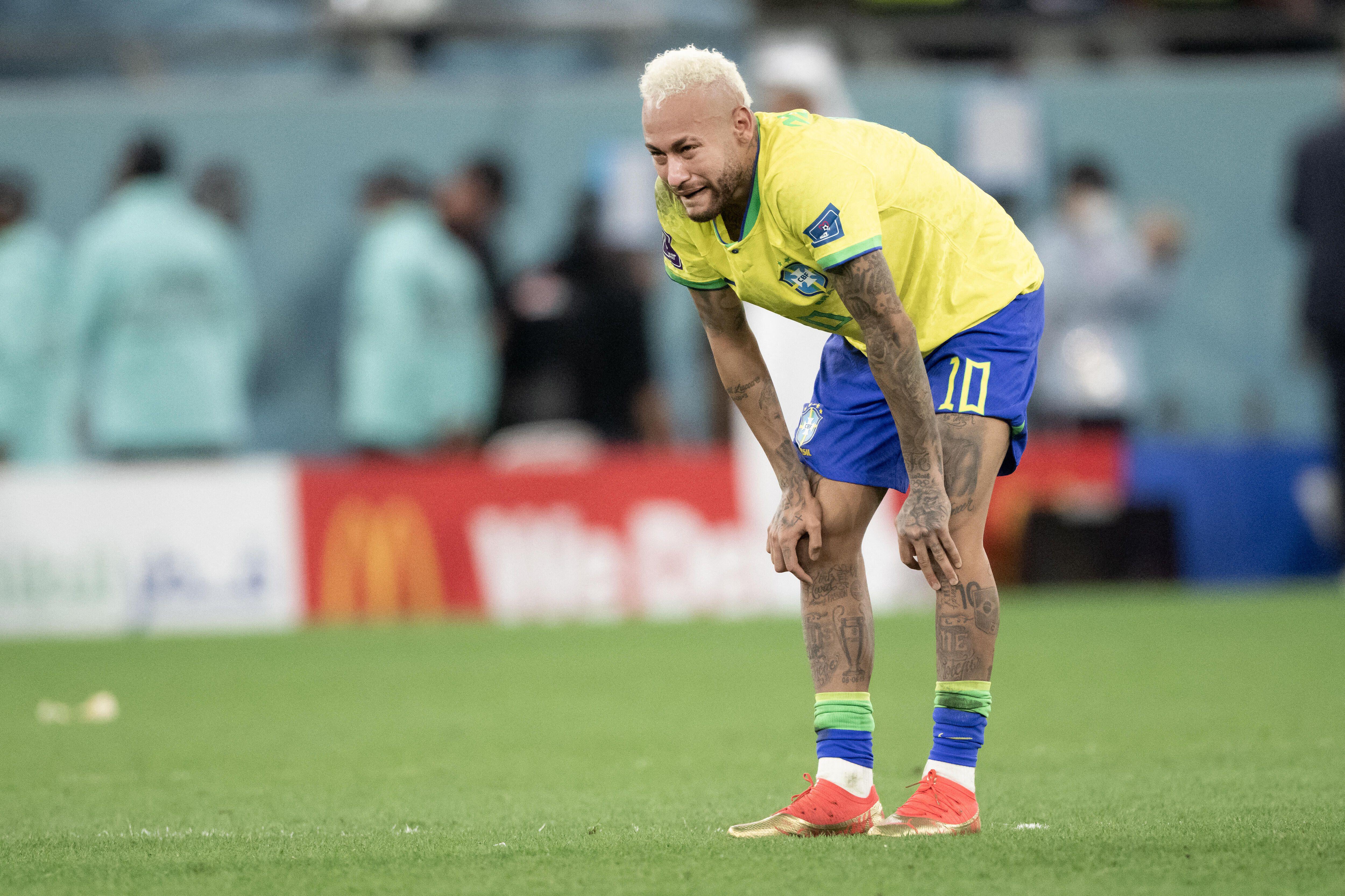 Neymar says 'psychologically destroyed' by Croatia World Cup loss