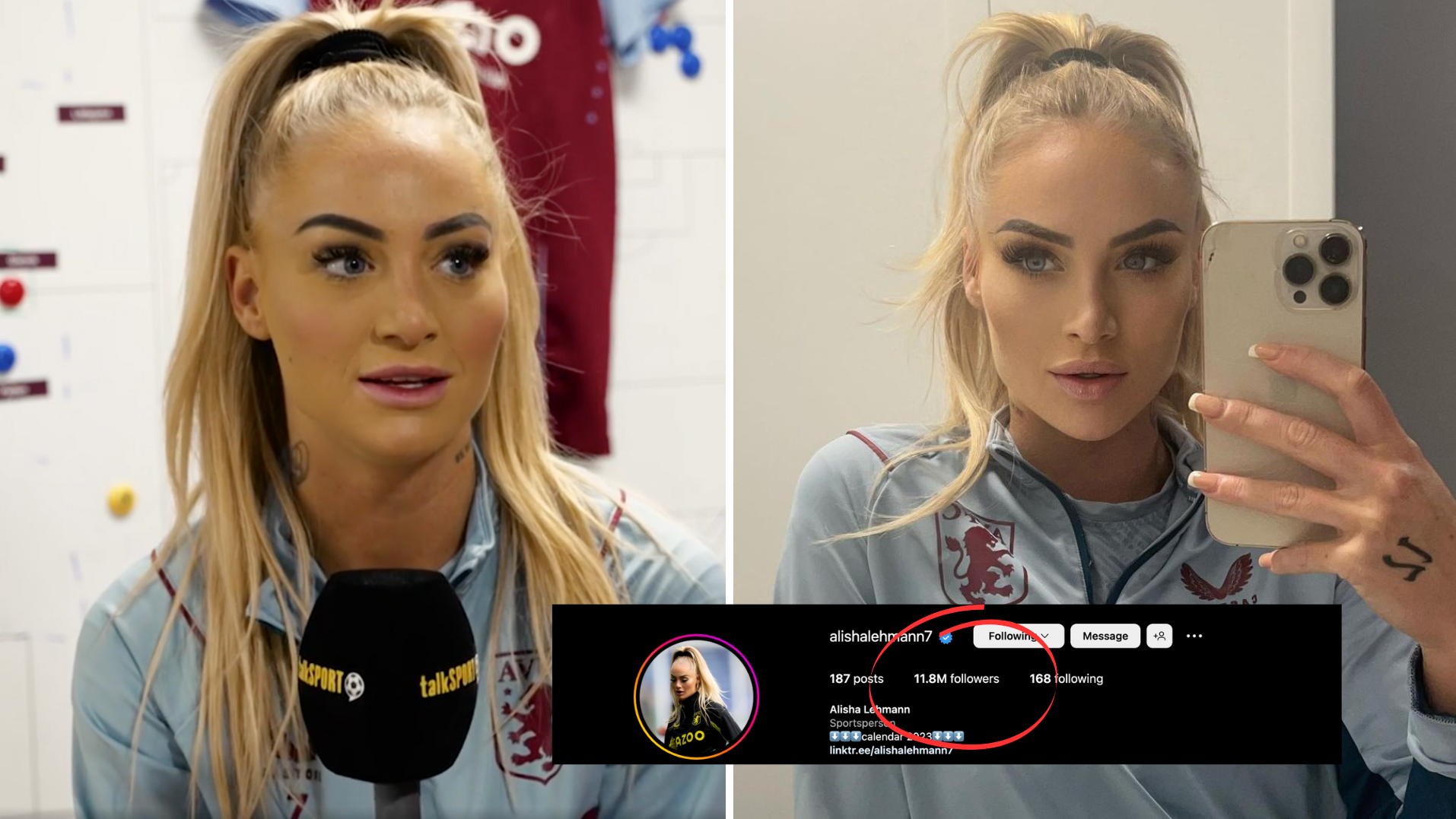 Alisha Lehmann: The most followed player on social media at the