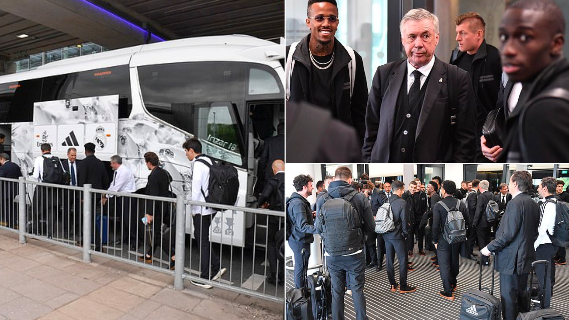 Real Madrid STRANDED at airport in shambolic preparations for