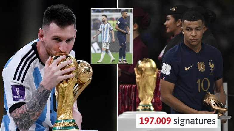 Lionel Messi, Argentina facing World Cup petition from France fans