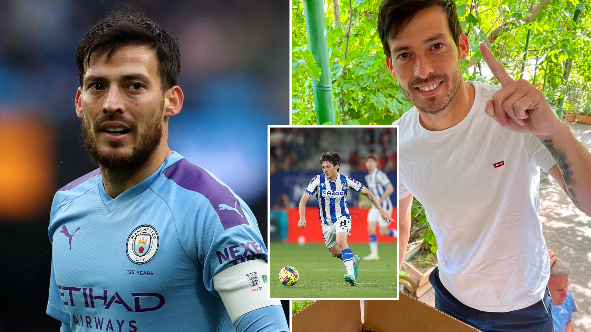 Man City and Spain legend David Silva announces retirement from football  after suffering ACL injury