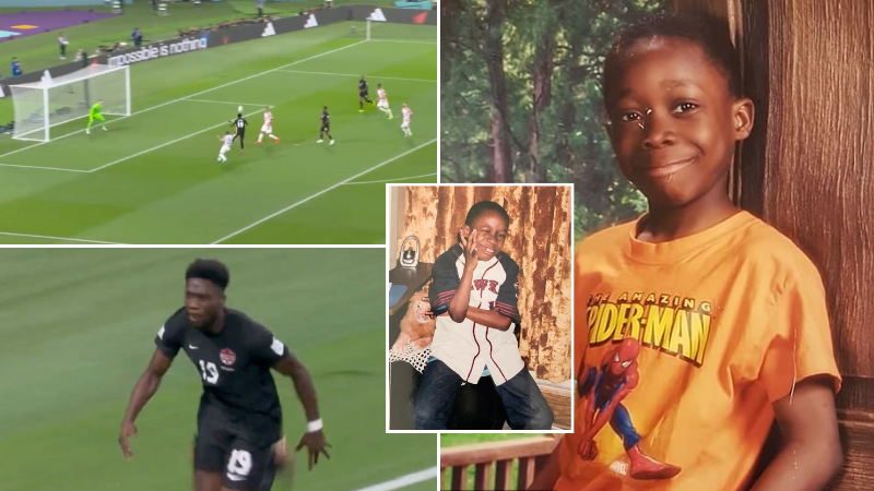 Alphonso Davies hosts soccer camp, inspires young players