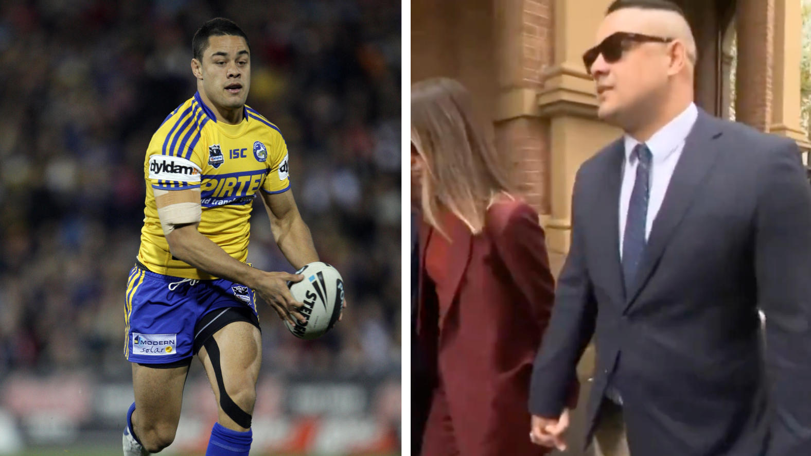 Former NRL star Jarryd Hayne pelted with apples in the prison yard after  being recognised by inmates