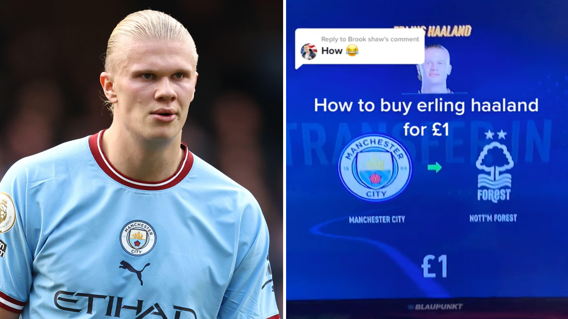 Erling Haaland: FIFA 23 player exposes trick to signing Man City star for  ONLY £1 with team in career mode