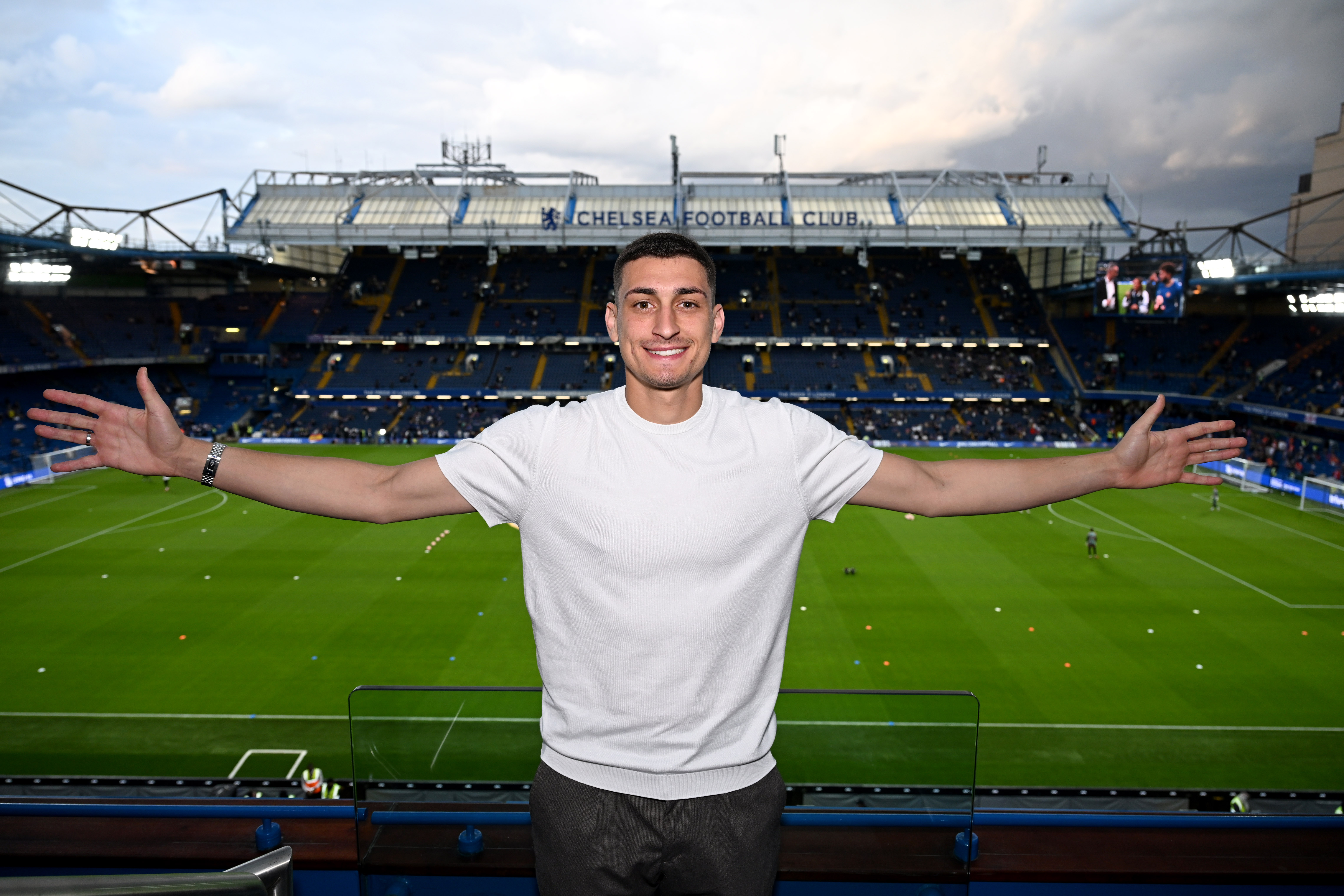 Djordje Petrovic gets his new shirt number at Chelsea