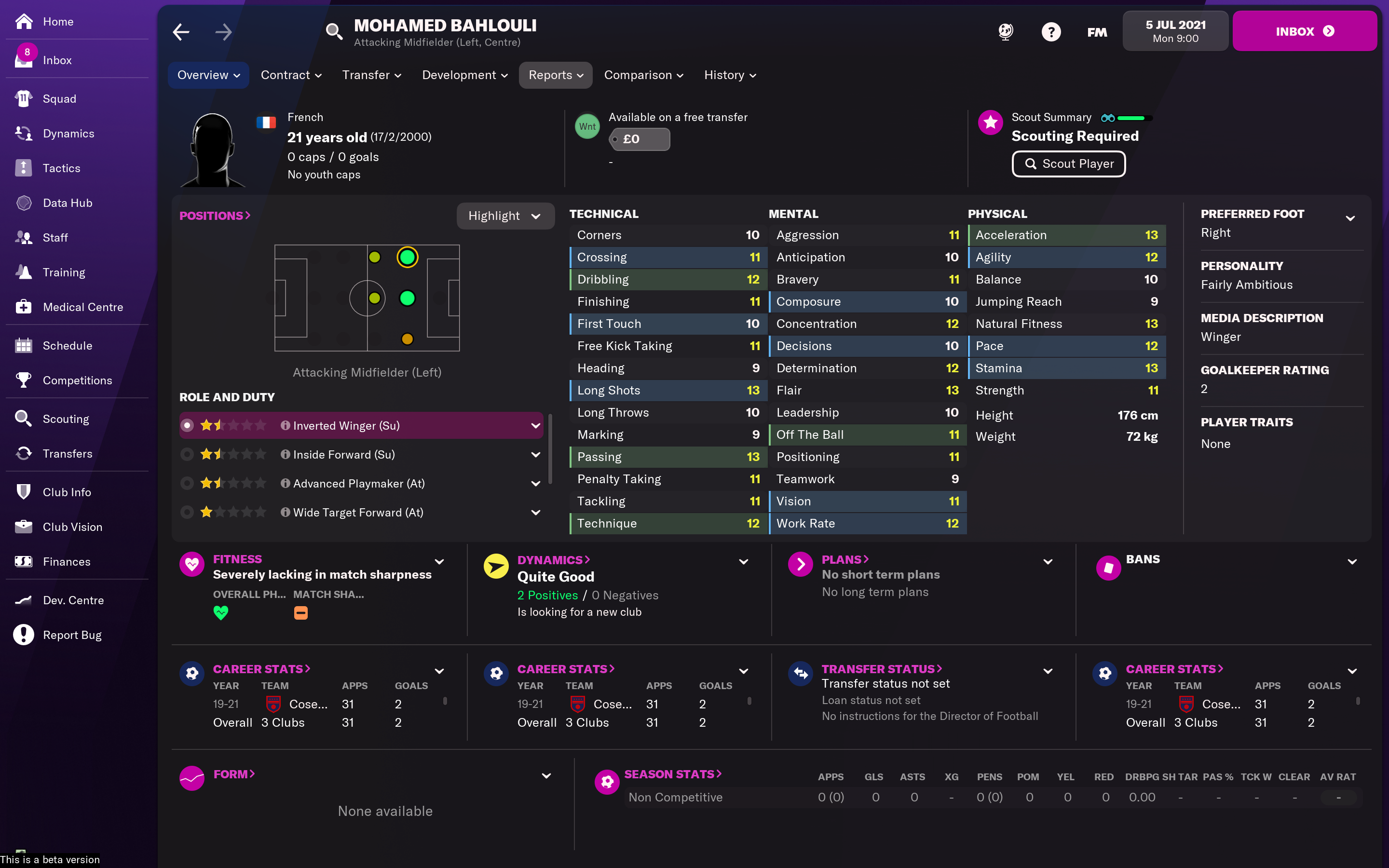 Best Free Agents To Sign In FM22, FM Blog