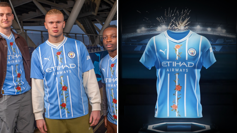 Manchester City launch redesigned 'Unseen City Shirts' with