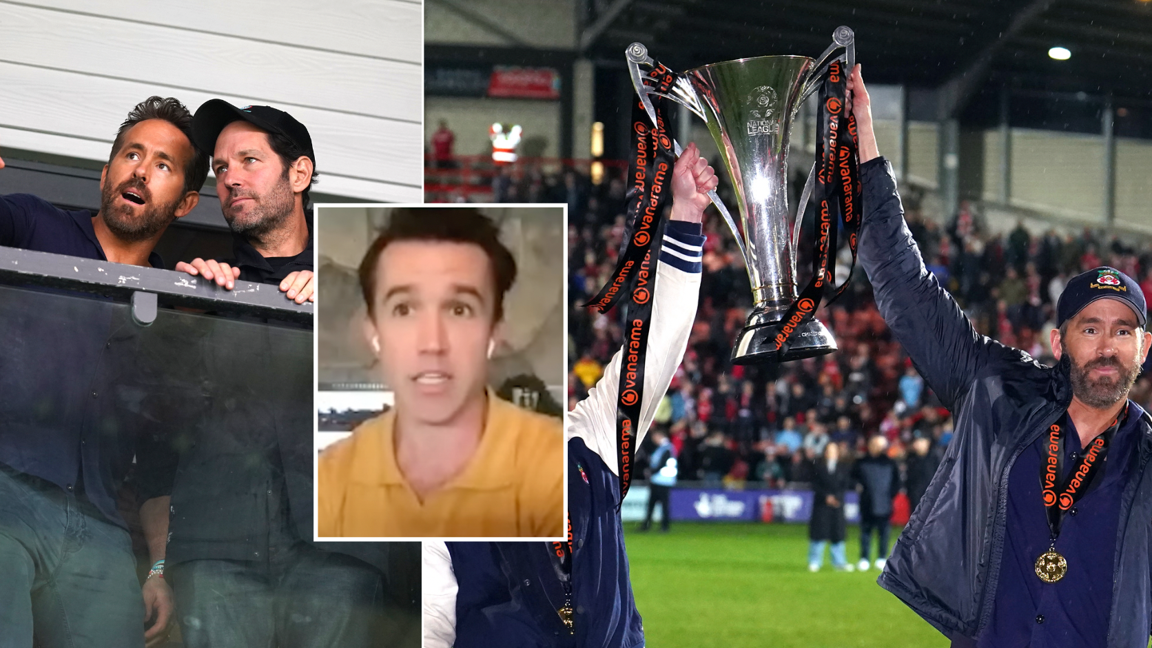 Charlie Day Almost Got Fined For Drinking Beer At Wrexham Game