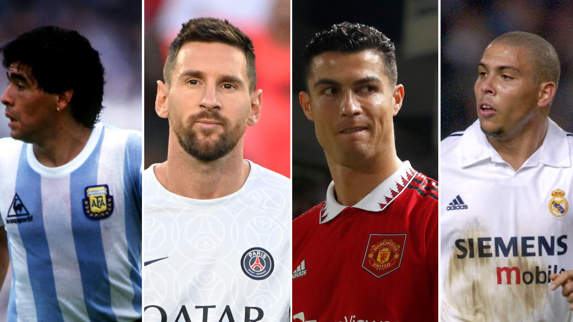 ❗Top-10 jogadores com mais golos por - Planeta Futebol Mz