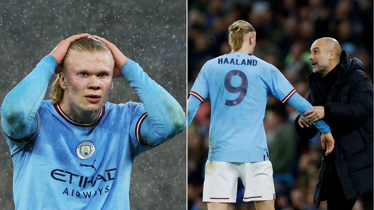 Erling Haaland shares brilliant moment with CBS panel after stunning  performance vs Leipzig