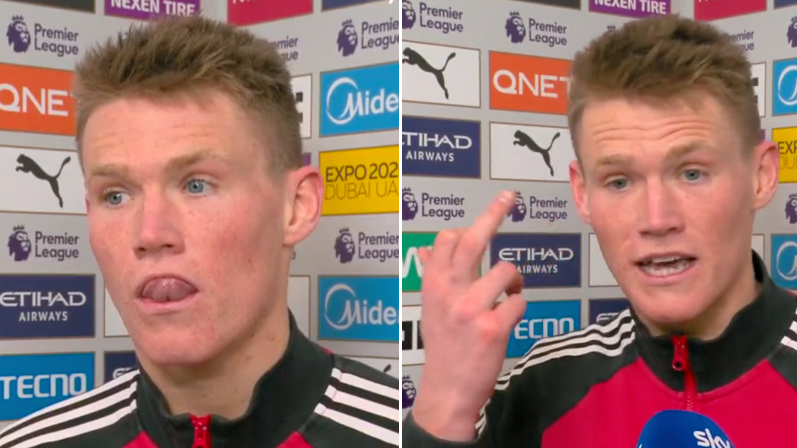 Scott McTominay Directly Responds To Accusations That Man Utd Players "Gave Up" In Man City Game - Vimarsana News