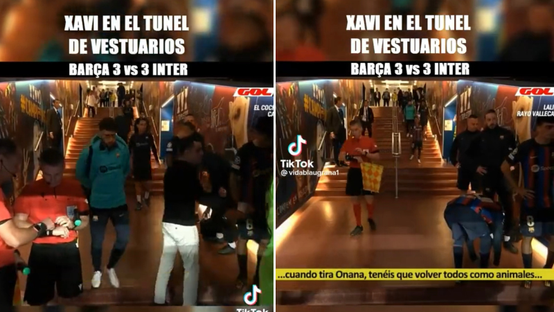 Tunnel footage shows Barcelona defenders ignored Xavi's Inter Milan warnings - Vimarsana News