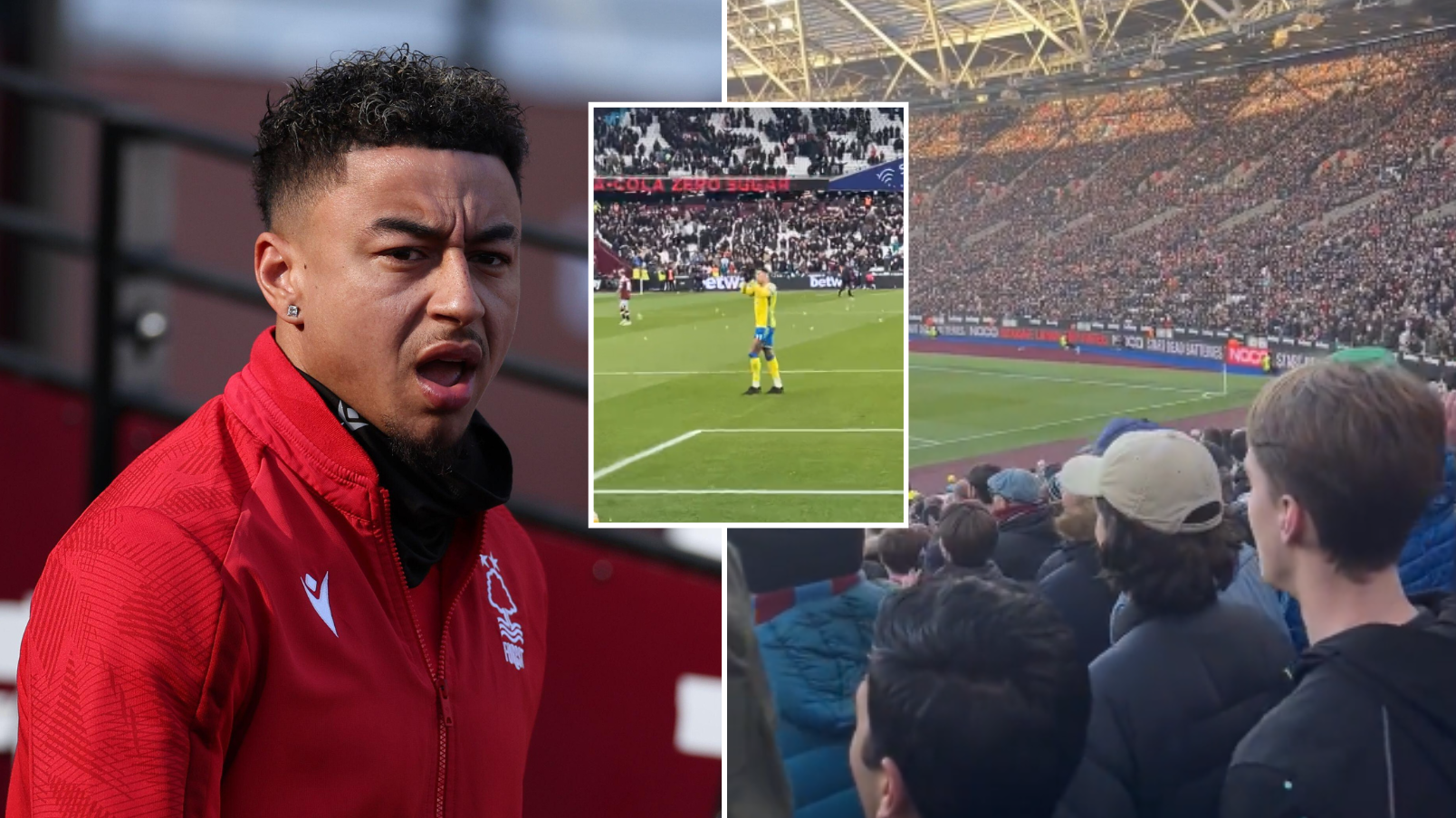 West Ham fans plan to through fake BANK NOTES on Jesse Lingard on Nottingham  Forest home debut