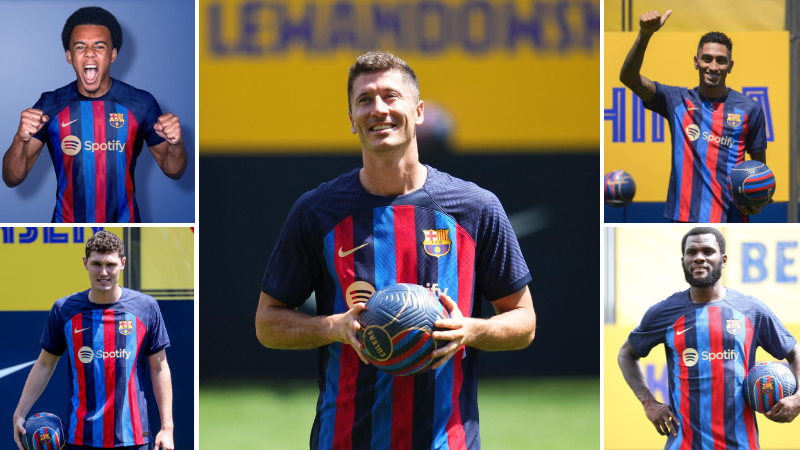 Robert Lewandowski among Barcelona signings registered - but one new player  still isn't - Daily Star