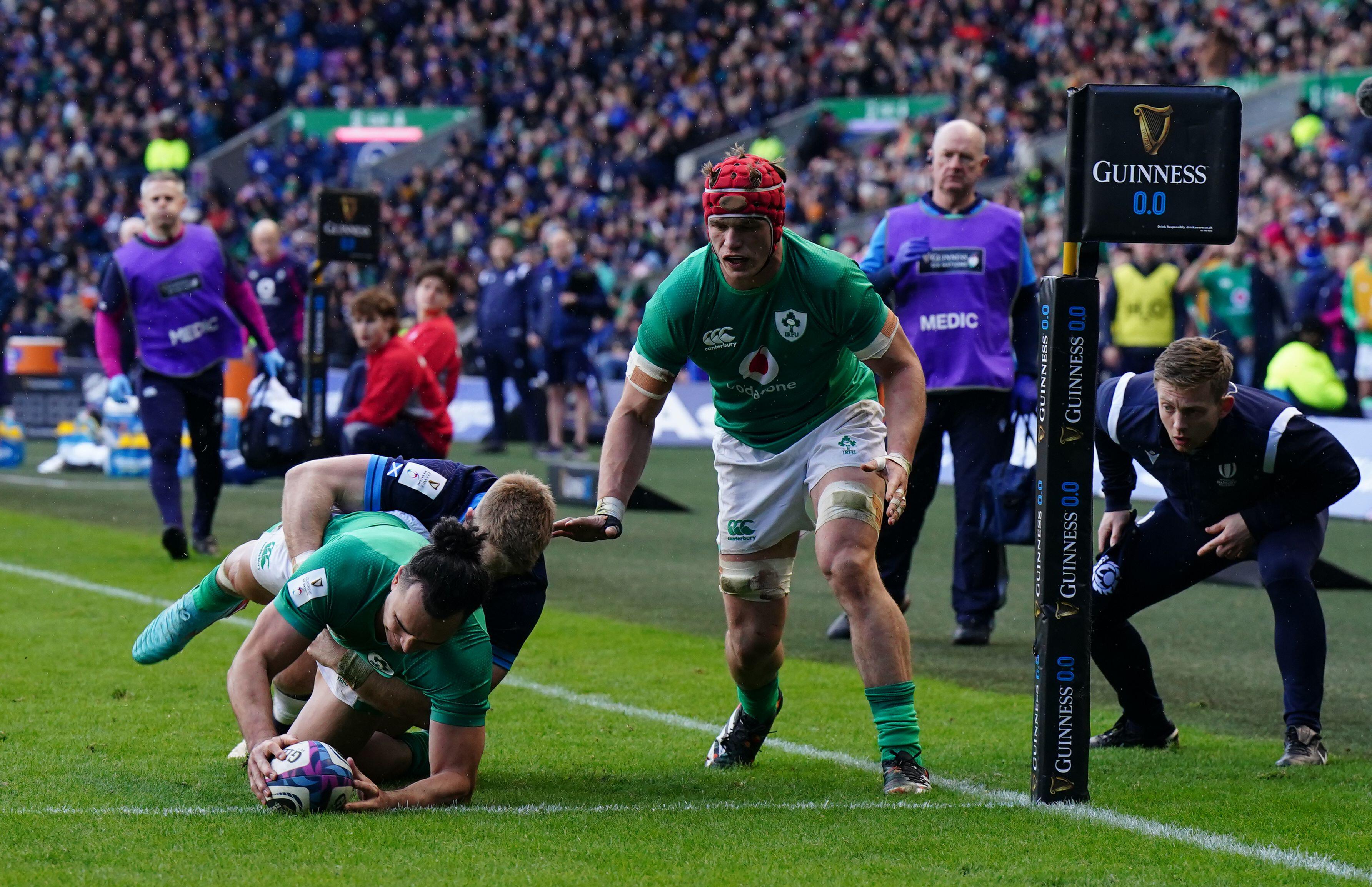Irish Rugby  Ireland Change To Navy Shorts To Ease Period Concerns