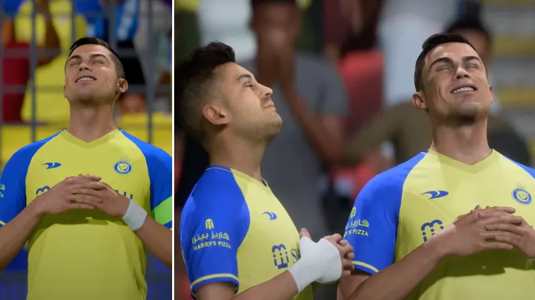 VIDEO: Cristiano Ronaldo's New Celebration Is Ode to His Love of Napping