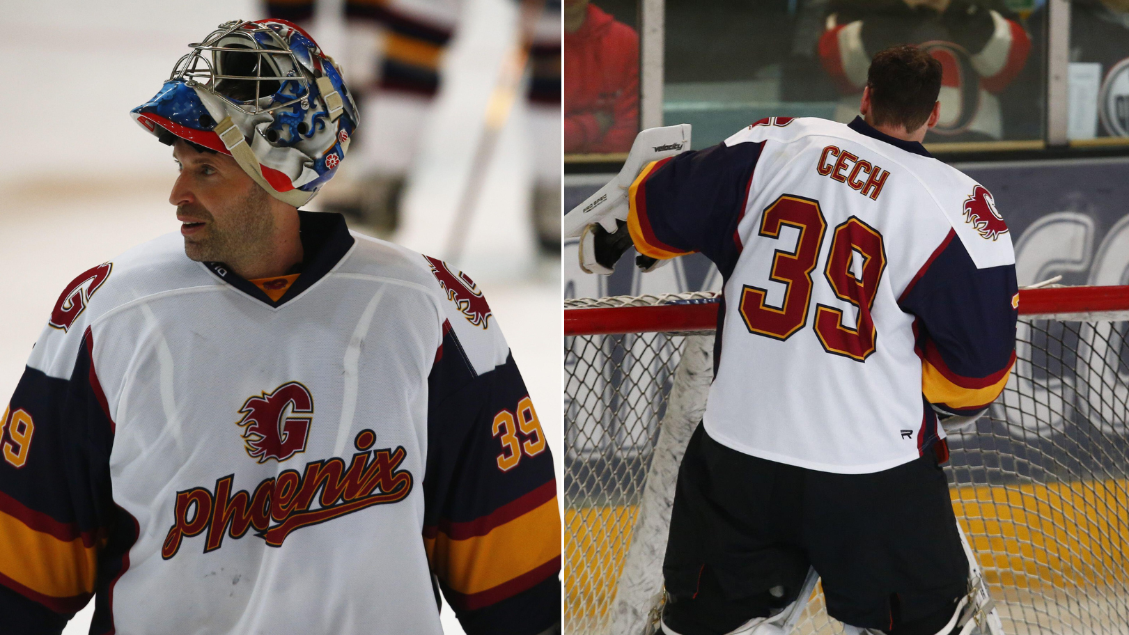 Petr Cech makes 2 penalty saves for Guildford Phoenix in ice hockey debut  (Video) - Obiaks News
