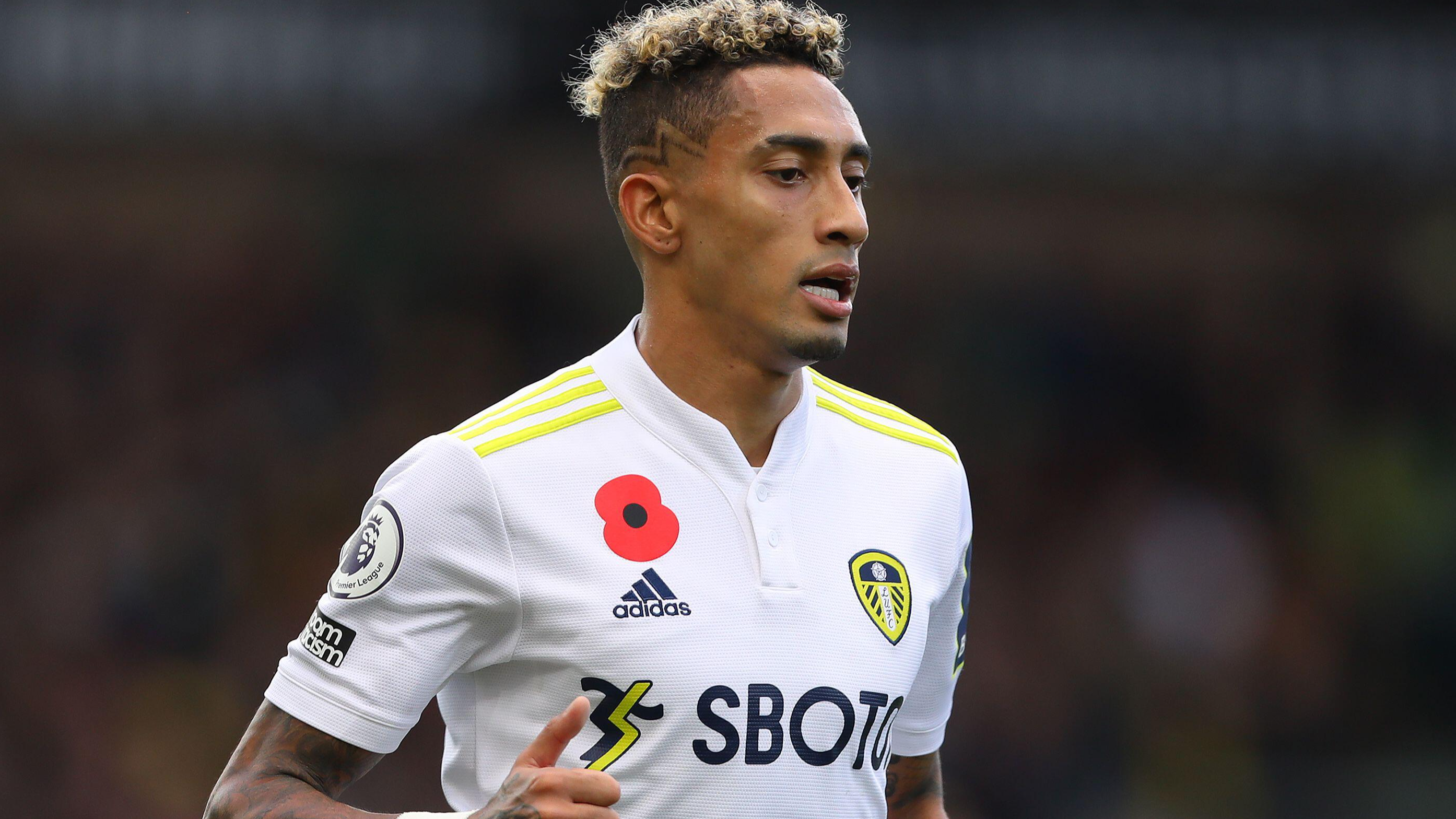 Raphinha in action for Leeds United. (Alamy)