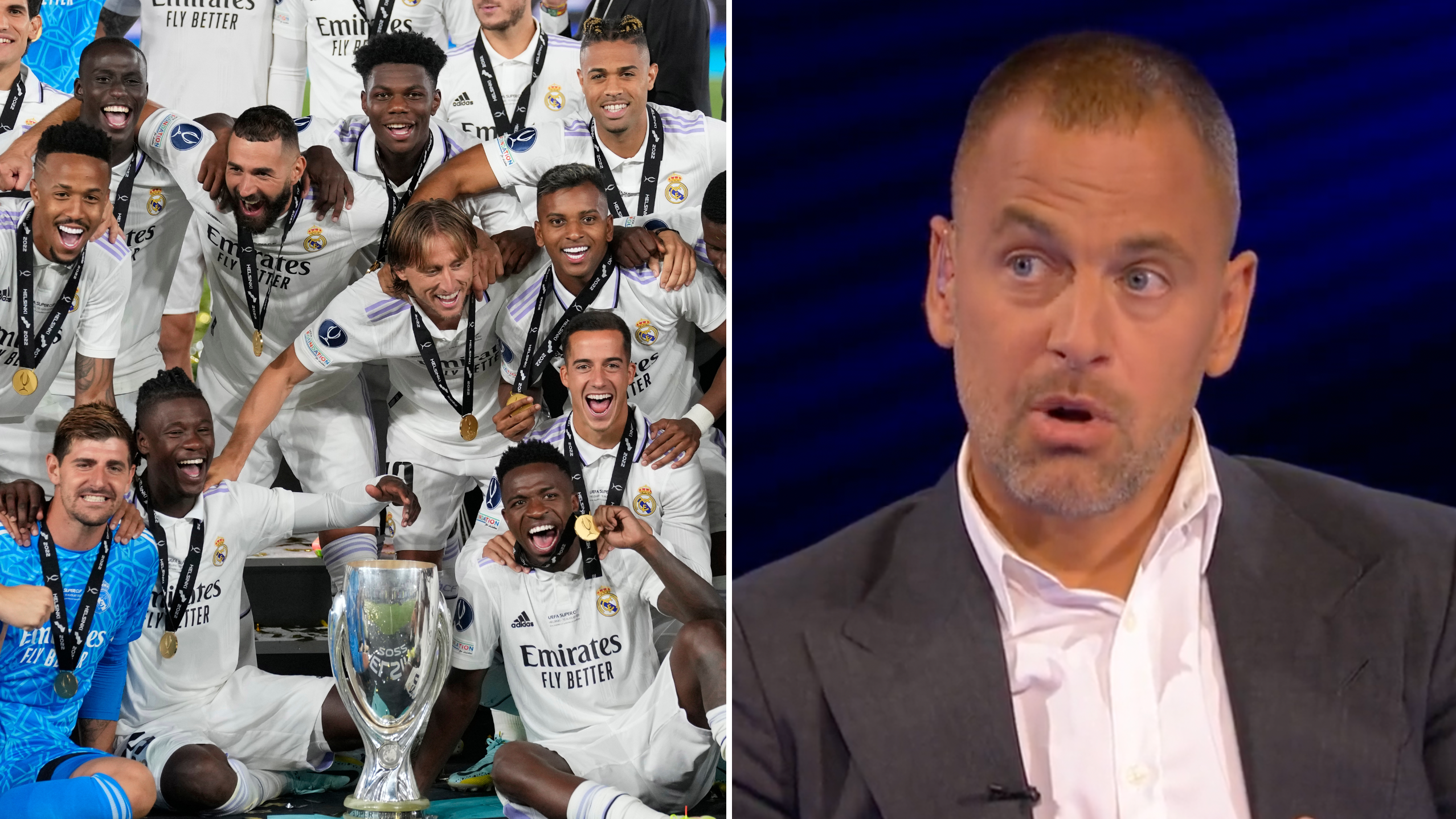 How Real Madrid celebrated: Ancelotti singing, Marcelo farewell, fans award  Benzema the Ballon d'Or - The Athletic