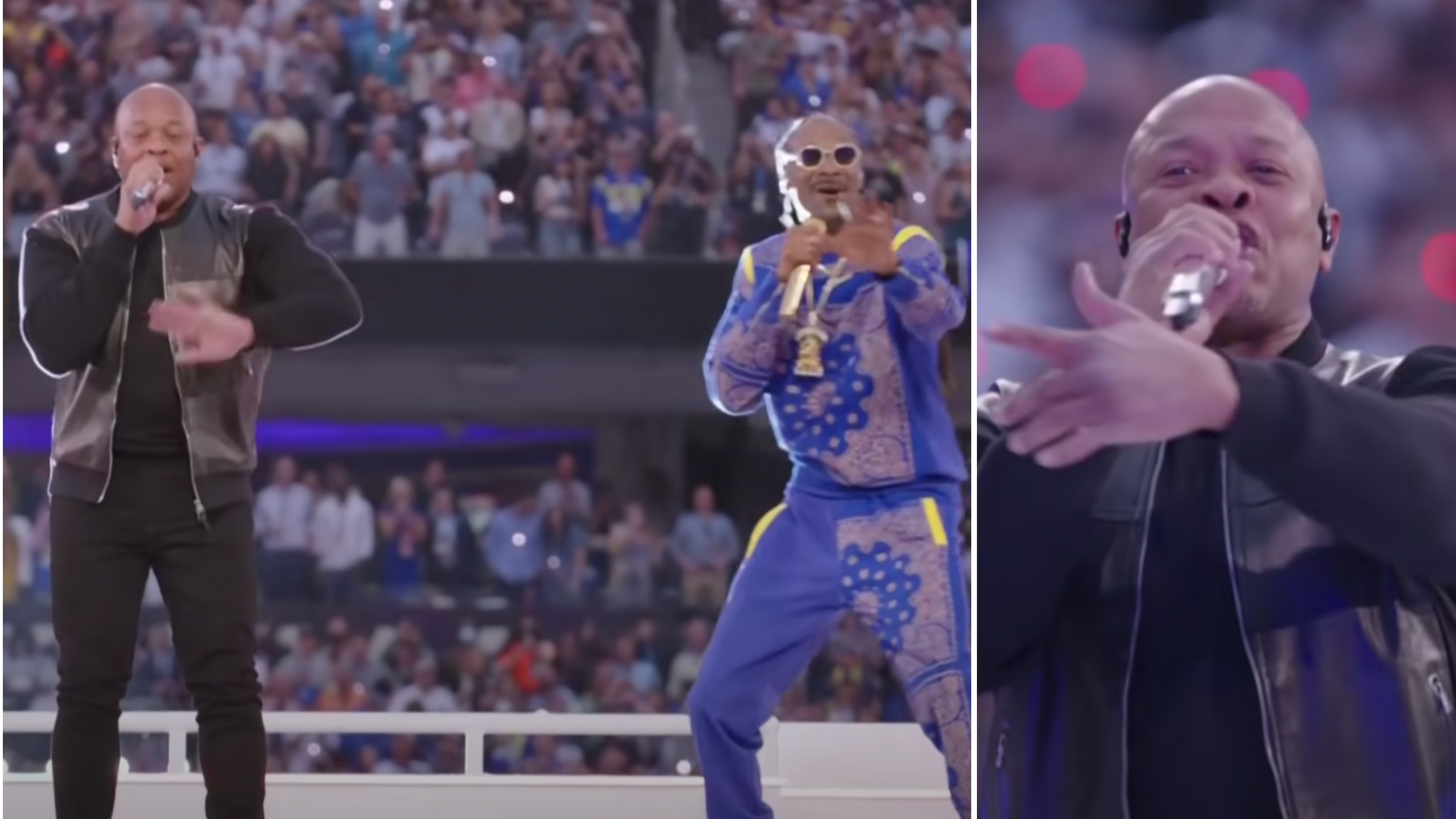 Super Bowl: Snoop Dogg smokes joint moments before halftime show, Culture