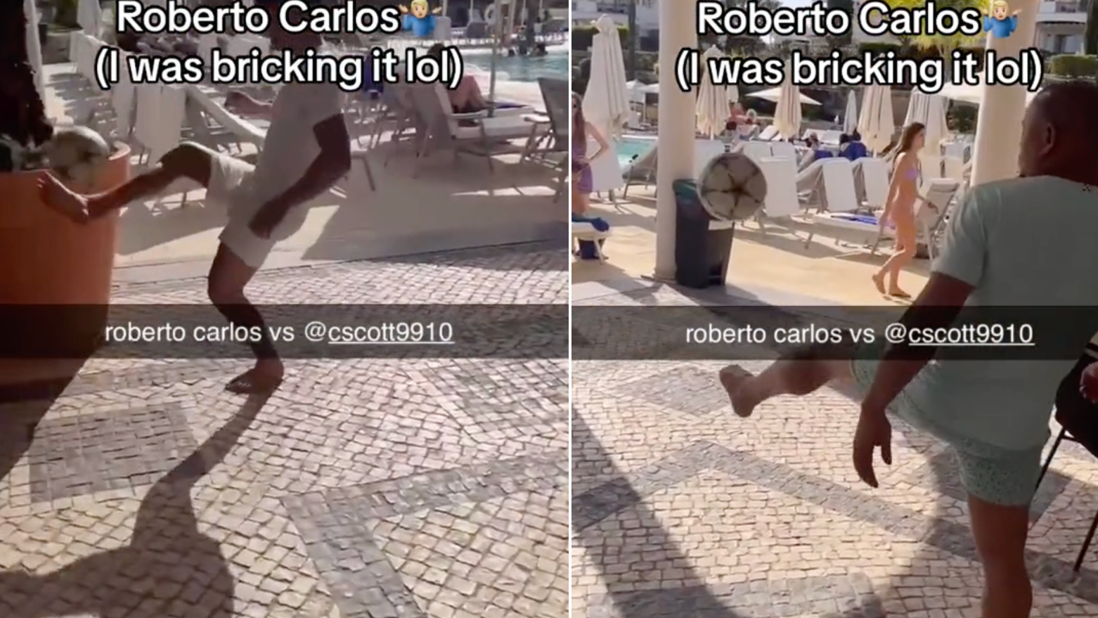 Roberto Carlos' 'Impossible' Half Volley Goal Against Tenerife Is