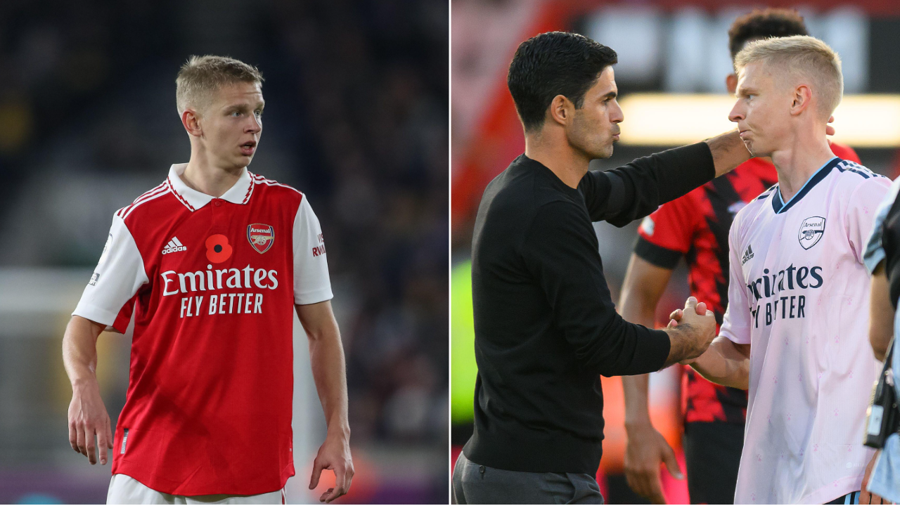 Arsenal star Oleksandr Zinchenko 'received letter from FA warning him for  over-celebrating' when he wasn't even playing