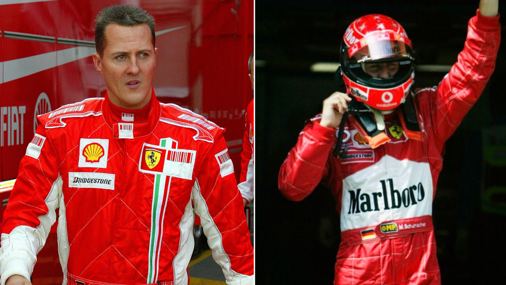 One of Michael Schumacher's most prized possessions is set
