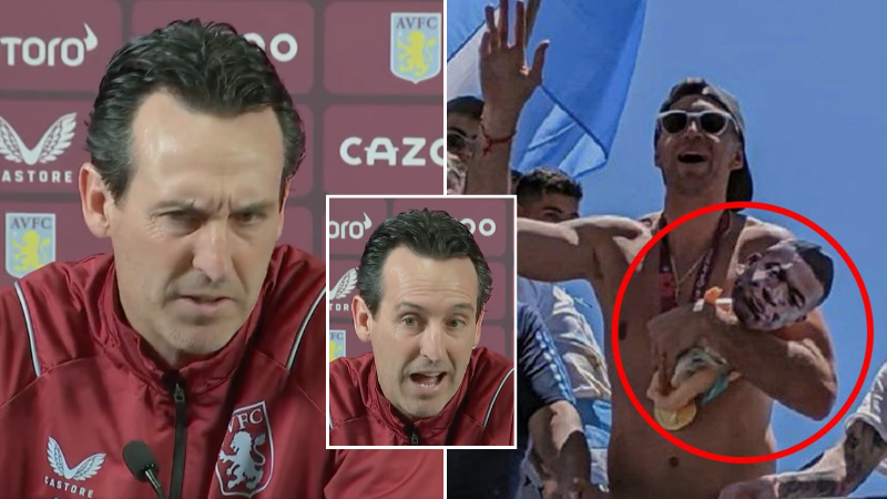 Aston Villa boss Unai Emery to speak to Argentina goalkeeper Emiliano  Martinez about World Cup celebrations