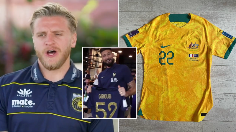 Olivier Giroud's World Cup jersey, worn against England, to be auctioned  for charity - Get French Football News