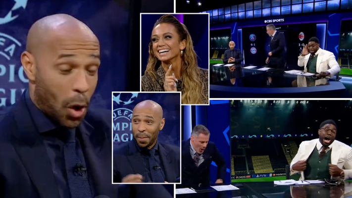 Kate Abdo leaves Jamie Carragher in stitches with joke at Micah Richards'  expense - Mirror Online