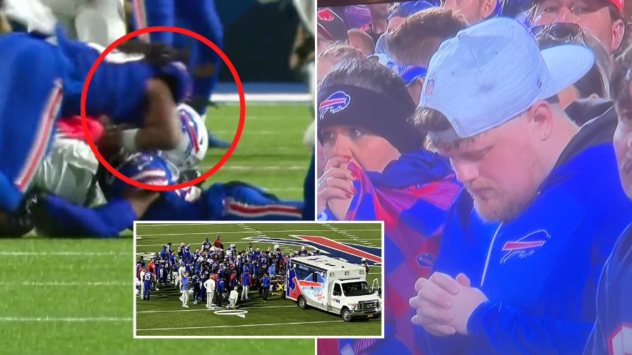 Buffalo Bills star leaves pitch in ambulance after sickening neck injury  during NFL clash - Irish Mirror Online