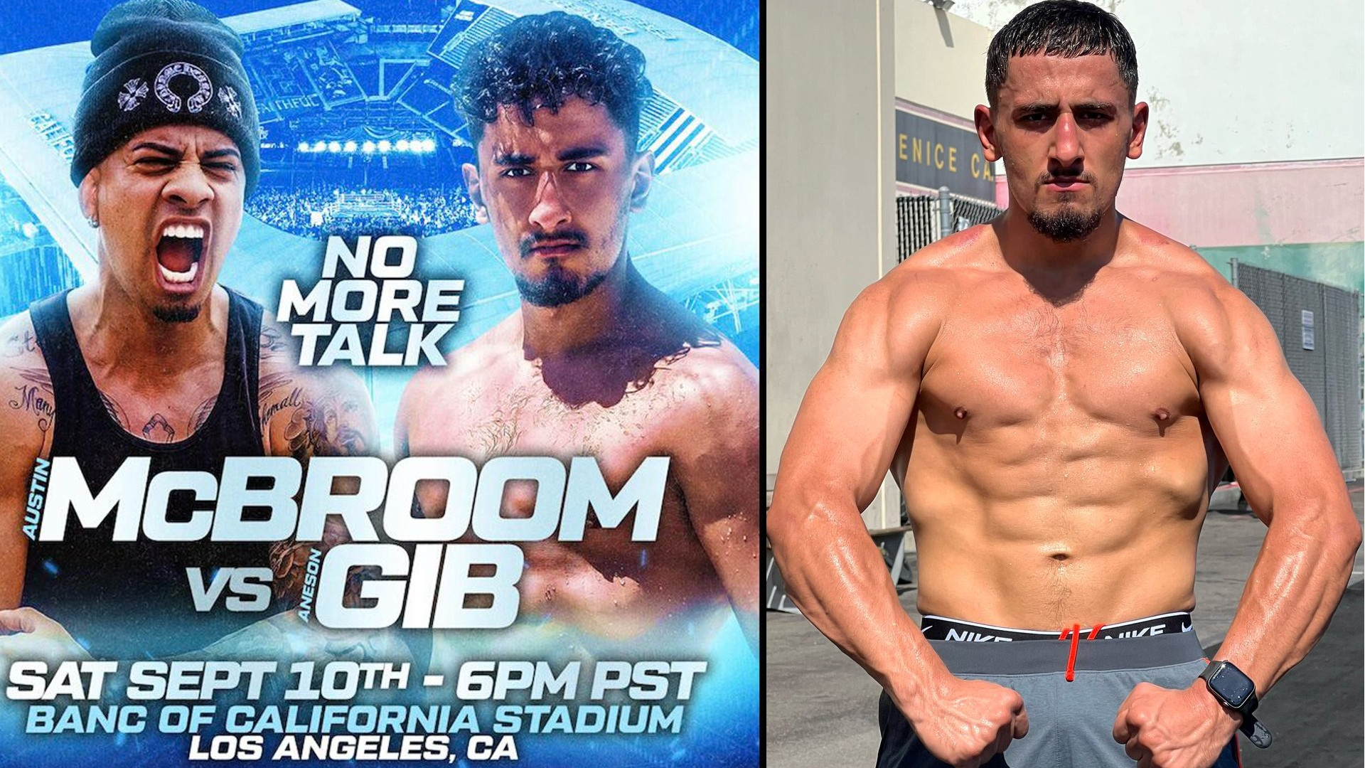 Austin McBroom vs Gib Fight date, UK time and how to stream live