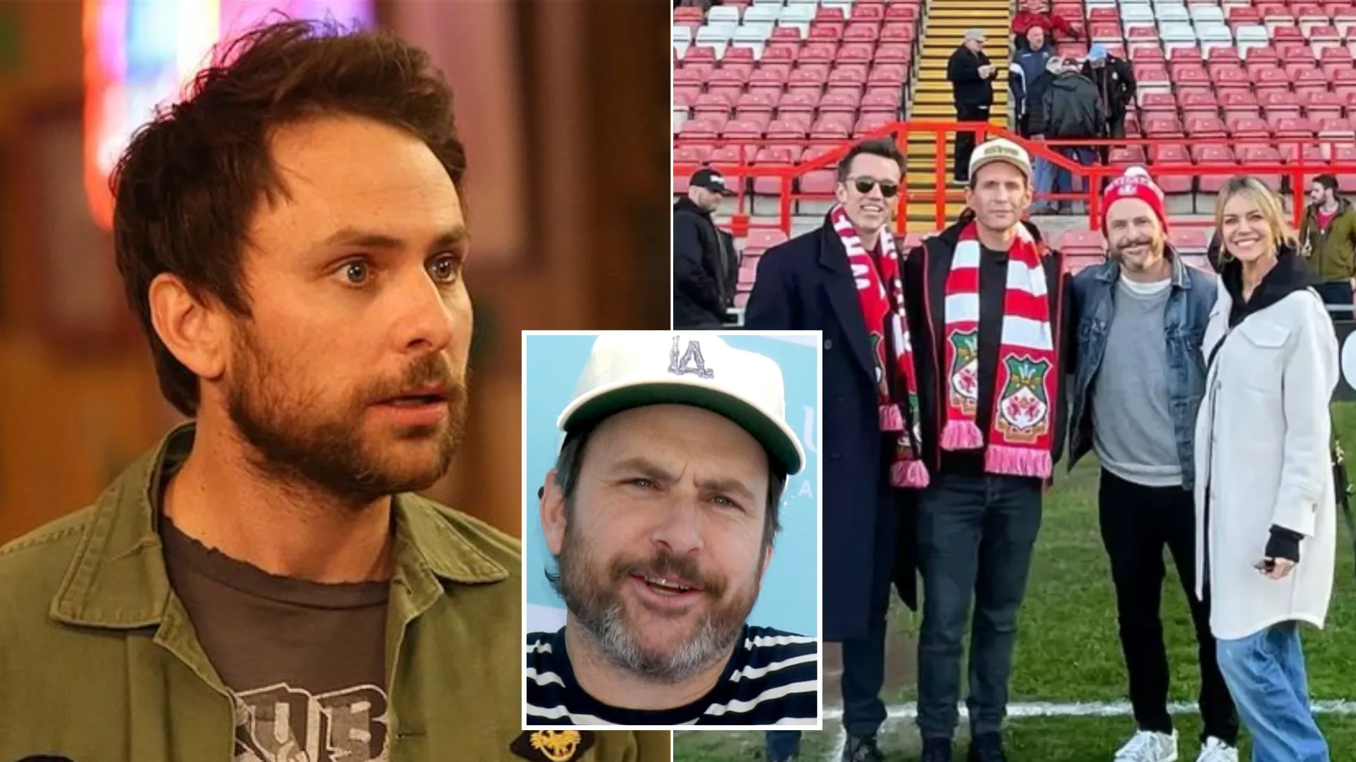 Rob McElhenney's It's Always Sunny co-star Charlie Day and Wrexham