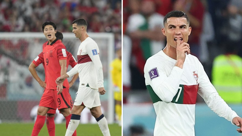 Cristiano Ronaldo tells South Korean player to 'shut up' after 'insulting'  him