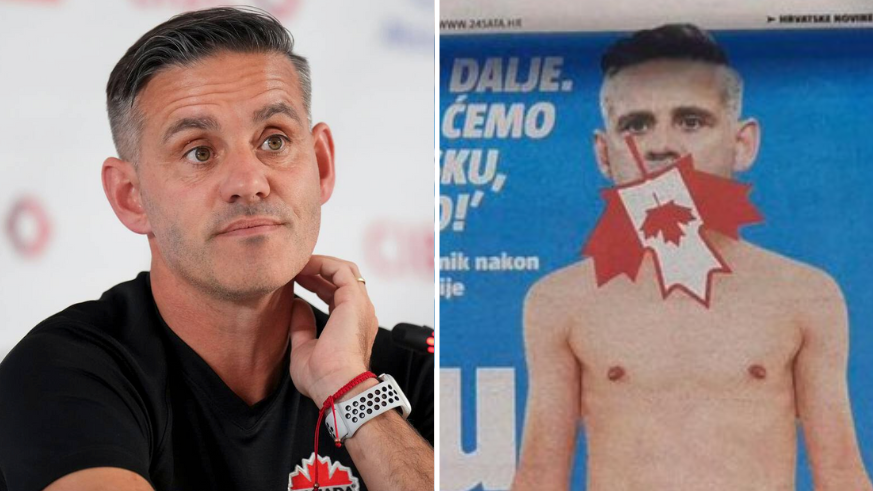 Croatian tabloids brutally attack Canada coach with savage front page spread - Vimarsana News