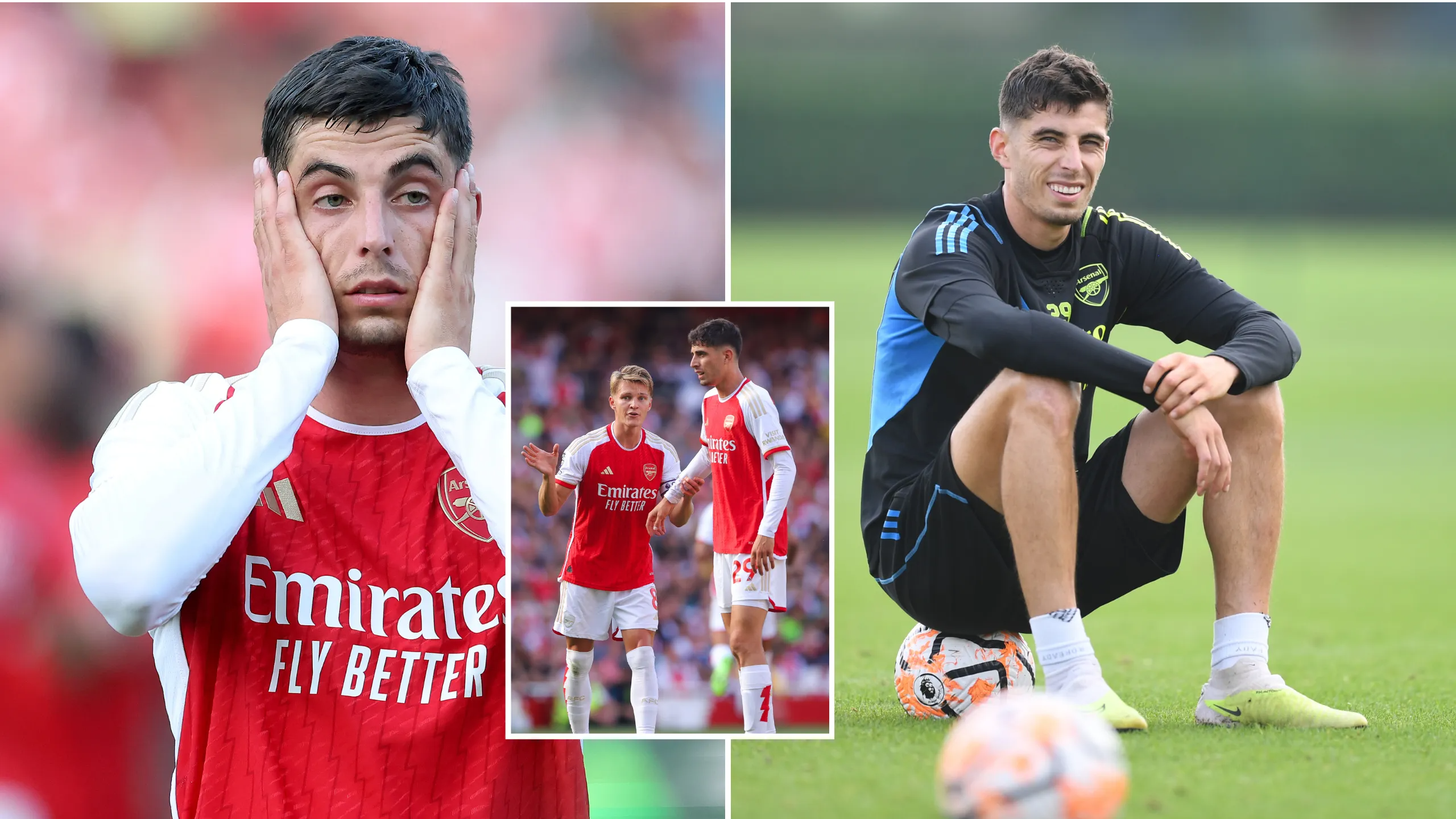 Kai Havertz 'relaxed' over difficult start at Arsenal