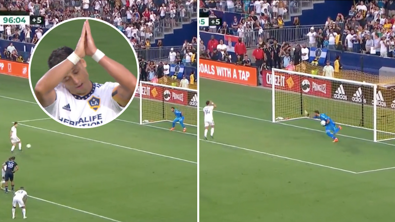 Chicharito scores twice, misses stoppage-time panenka in LA Galaxy